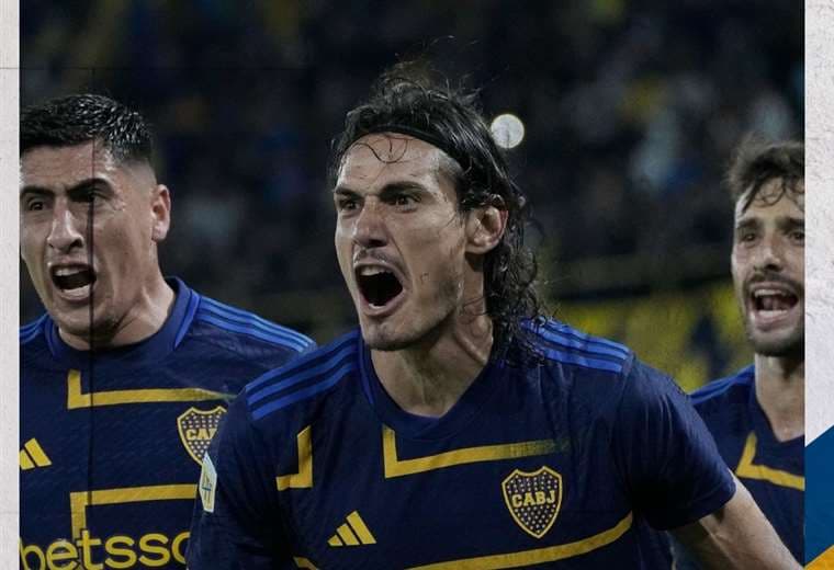 Boca ganó con gol de Cavani y habrá superclásico contra River en la Copa de la Liga