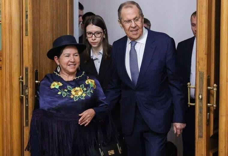 Sosa y Lavrov se reunieron en Moscú este viernes/Foto: María Jarajova-Telegram