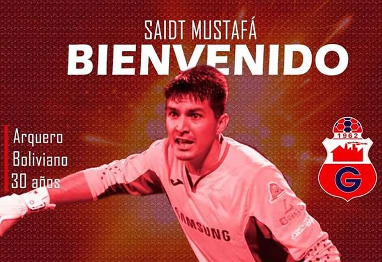 Saidt Mustafá fue anunciado en Guabirá. Foto: Club Guabirá