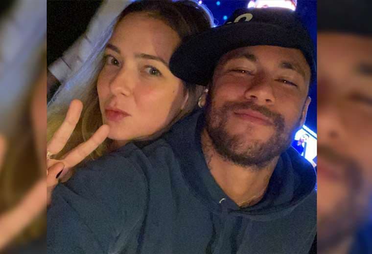 Carolina y Neymar en una salida juntos. Foto: Instagram