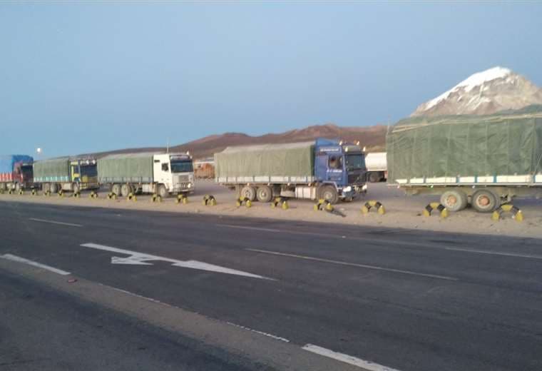 FTC decomisa camiones con productos de contrabando/Foto: ABI