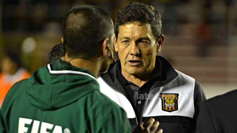 Mauricio Soria, entrenador de The Strongest, que este miércoles enfrentará a Atlético Tucumán, por la Copa Libertadores. Foto: Internet
