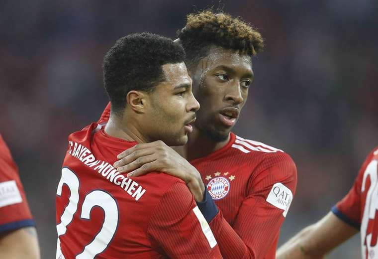 Coman y Gnabry, una dupla que impulsa los éxitos del Bayern. Foto. Internet 