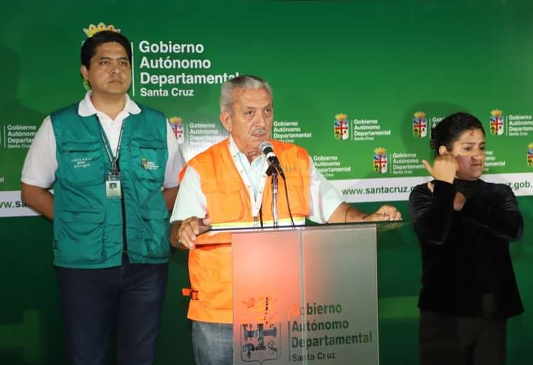 Óscar Urenda, secretario de Salud de la Gobernación. Foto: Gobernación