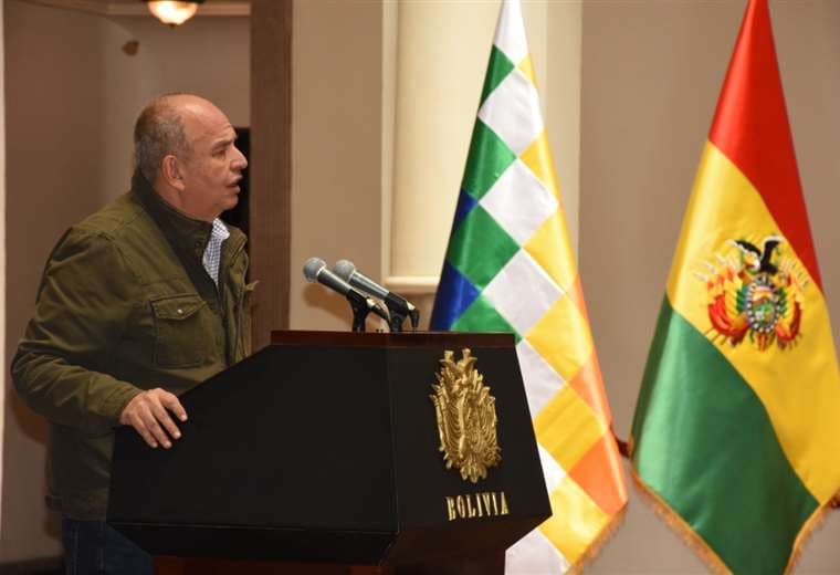 El ministro Arturo Murillo. Foto: Prensa Palacio de Gobierno