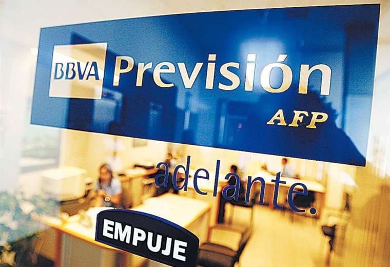 BBVA Previsión y AFP Futuro de Bolivia son las administradoras que operan en Bolivia. Foto: Ricardo Montero