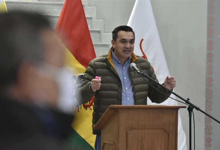 Núñez en conferencia de prensa I Foto: APG Noticias.
