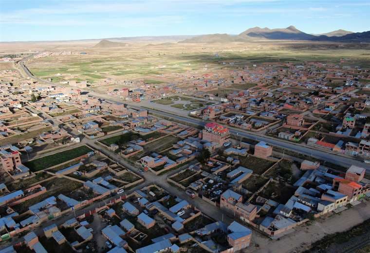 La población paceña cercana a Oruro I Foto: APG Noticias.