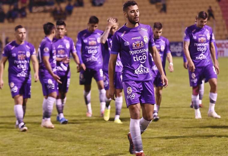 Real Potosí está en el décimo lugar de la tabla de posiciones del torneo Apertura, con 15 puntos, a seis de los líderes. Foto: APG Noticias