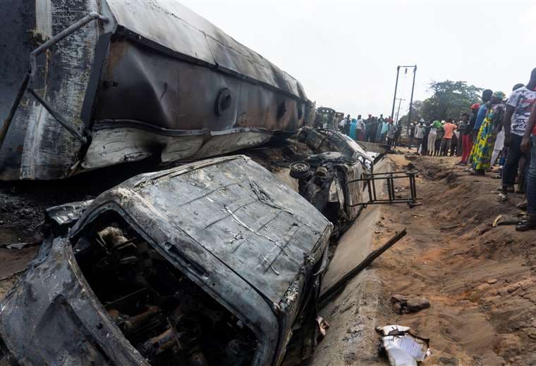 El accidente ocurrió en la localidad Lokoja (Foto: AFP)