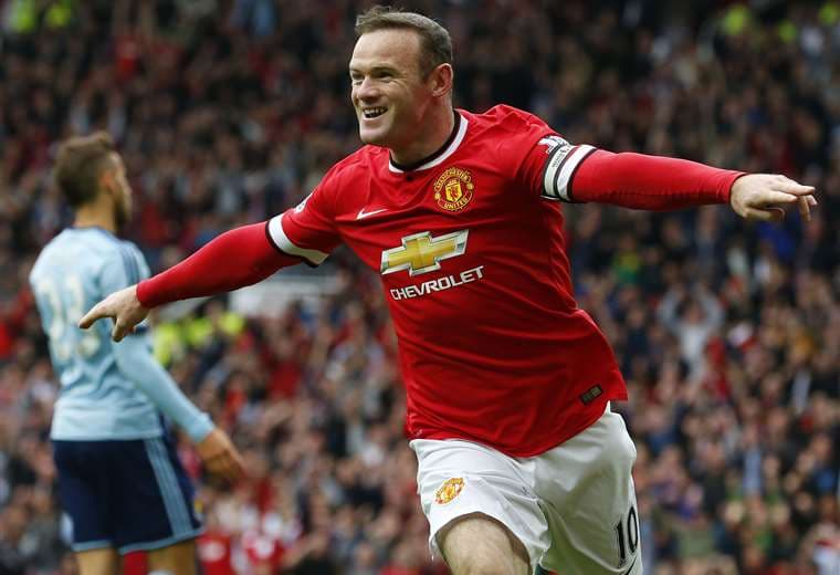 Rooney fue figura del Manchester United y goleador de la selección inglesa. Foto. AFP