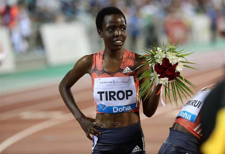 Agnes Tirop fue medallista mundial. Foto: AFP