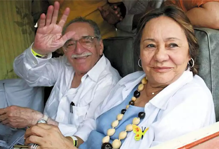 García Márquez y Mercedes Barcha en una imágen de archivo