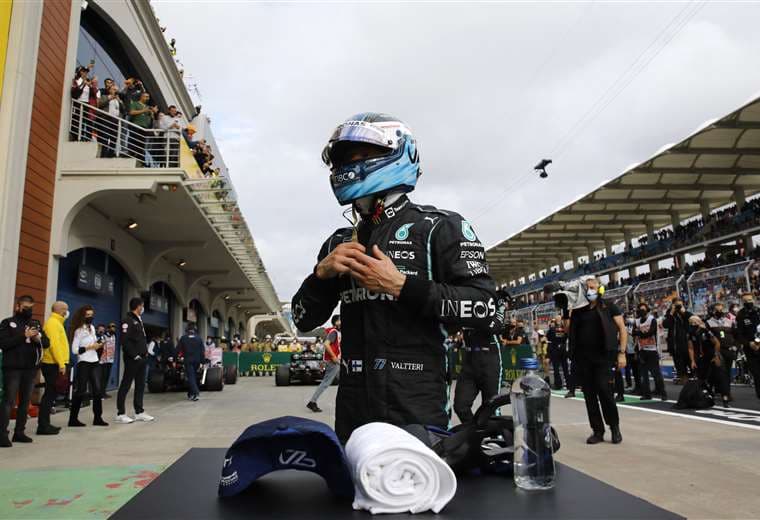 Valteri Bottas, piloto finlandés de Fórmula Uno. Foto: AFP