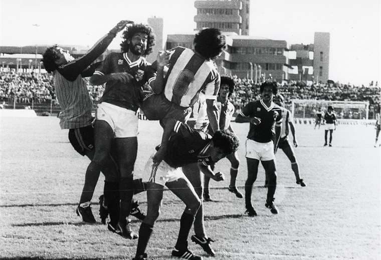 Bolivia enfrentó a Paraguay en 1985 en el Tahuichi. Terminó empatado (1-1). Foto: internet