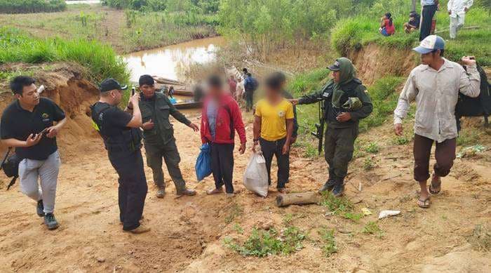 Policía detuvo a dos responsables por la quema de un indígena en Catumare. Foto: Internet
