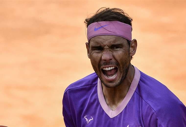 Rafael Nadal, tenista español. Foto: AFP