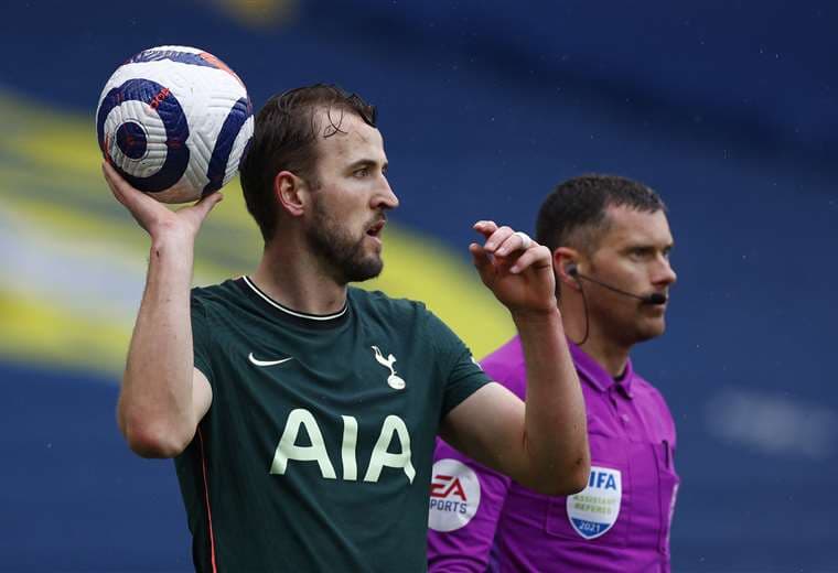 Harry Kane, delantero del  Tottenham de Inglaterra. Foto: AFP