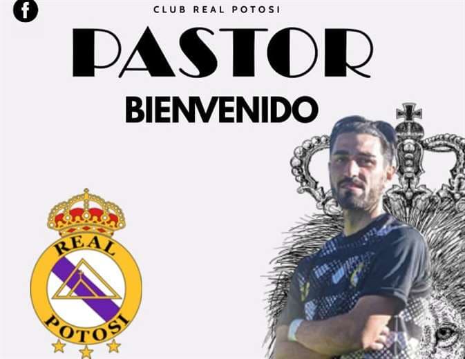 Fran Pastor vuelve a Real Potosí, club en el que jugó el año pasado.