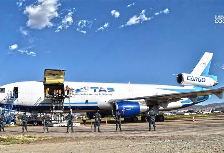 Los importadores se quejan por las demoras en los vuelos del TAB (Foto: Internet)