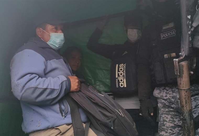 Varones y mujeres fueron detenidos en la represión a cocaleros 
