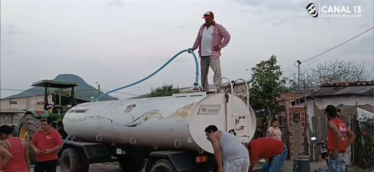 Gobernación perforará dos pozos de agua en San José de Chiquitos para enfrentar la emergencia