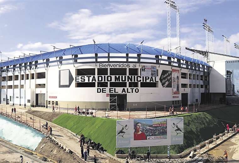 El estadio Municipal de Villa Ingenio, que tiene capacidad para 25.000 espectadores
