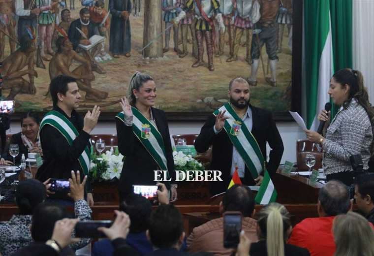 Silvana Murcazel es la nueva presidenta del Concejo Municipal de Santa Cruz de la Sierra